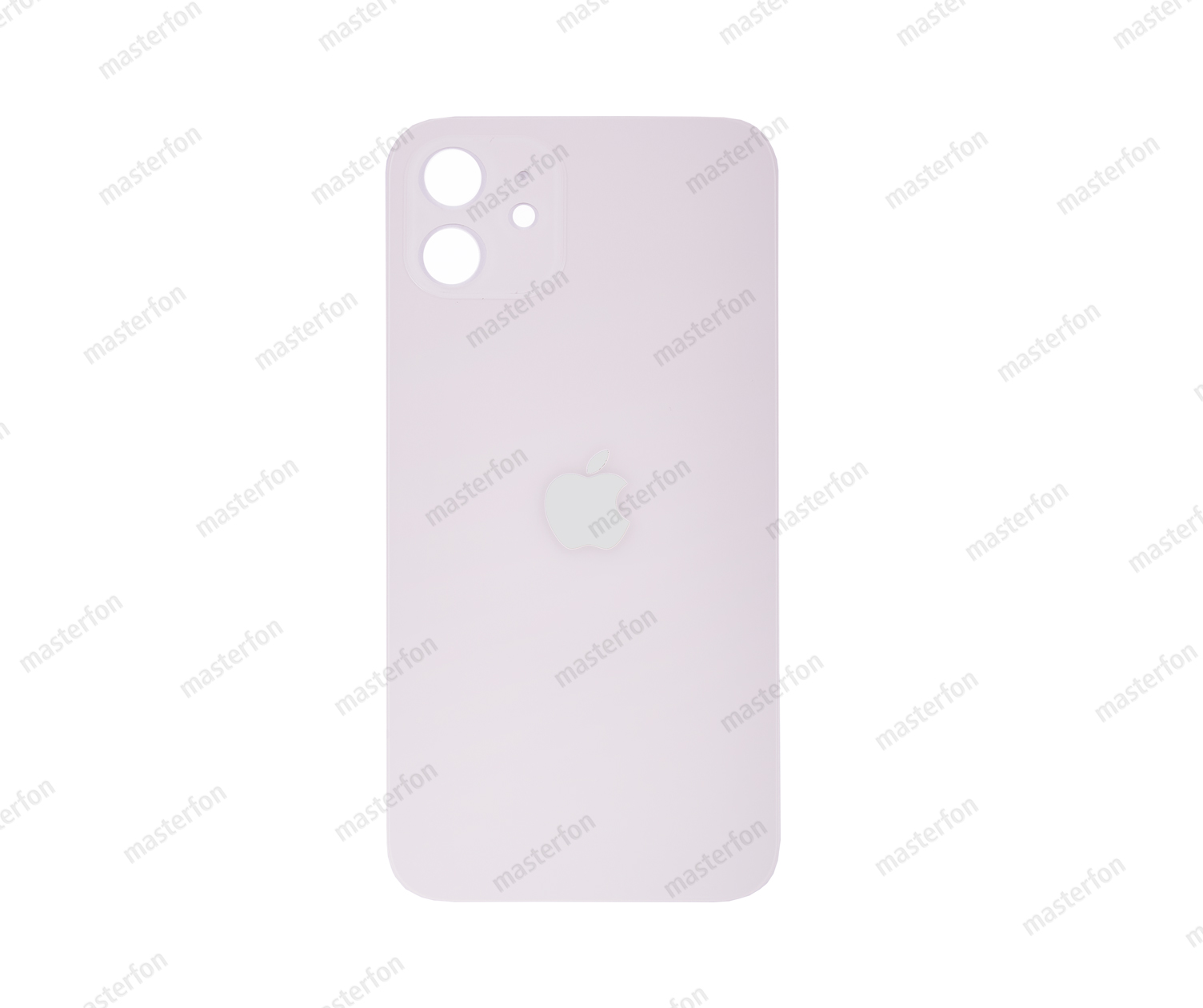 Заднее стекло iPhone 12 (с увеличенными отверстиями) белое