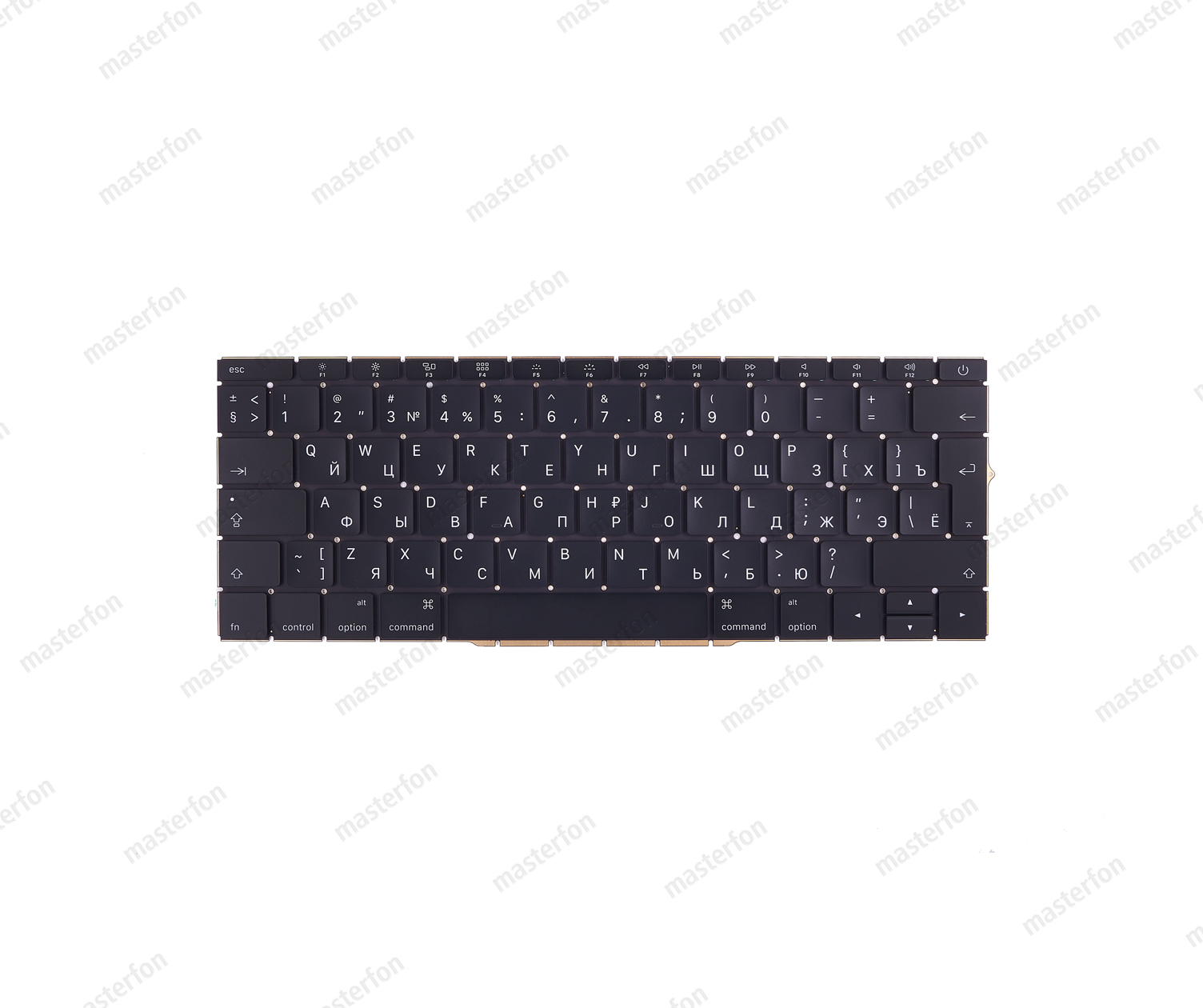 Клавиатура MacBook Pro 13 Retina A1708 Late 2016 Mid 2017 Г-образный Enter RUS РСТ / OEM оригинал