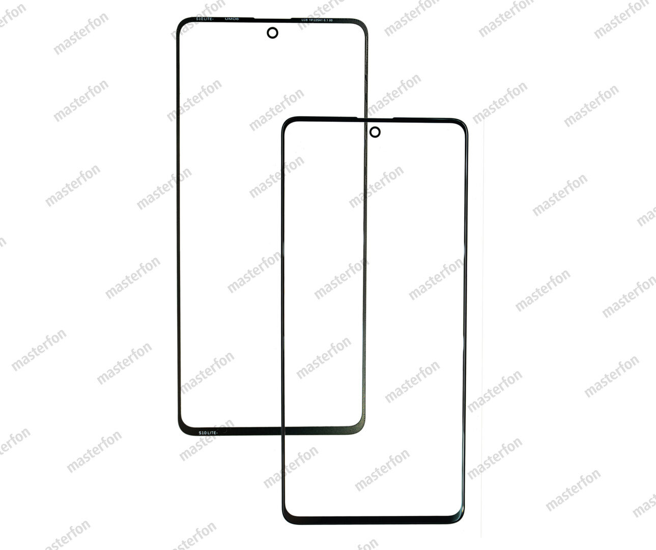 Стекло для переклейки Samsung A71 SM-A715 orig черное