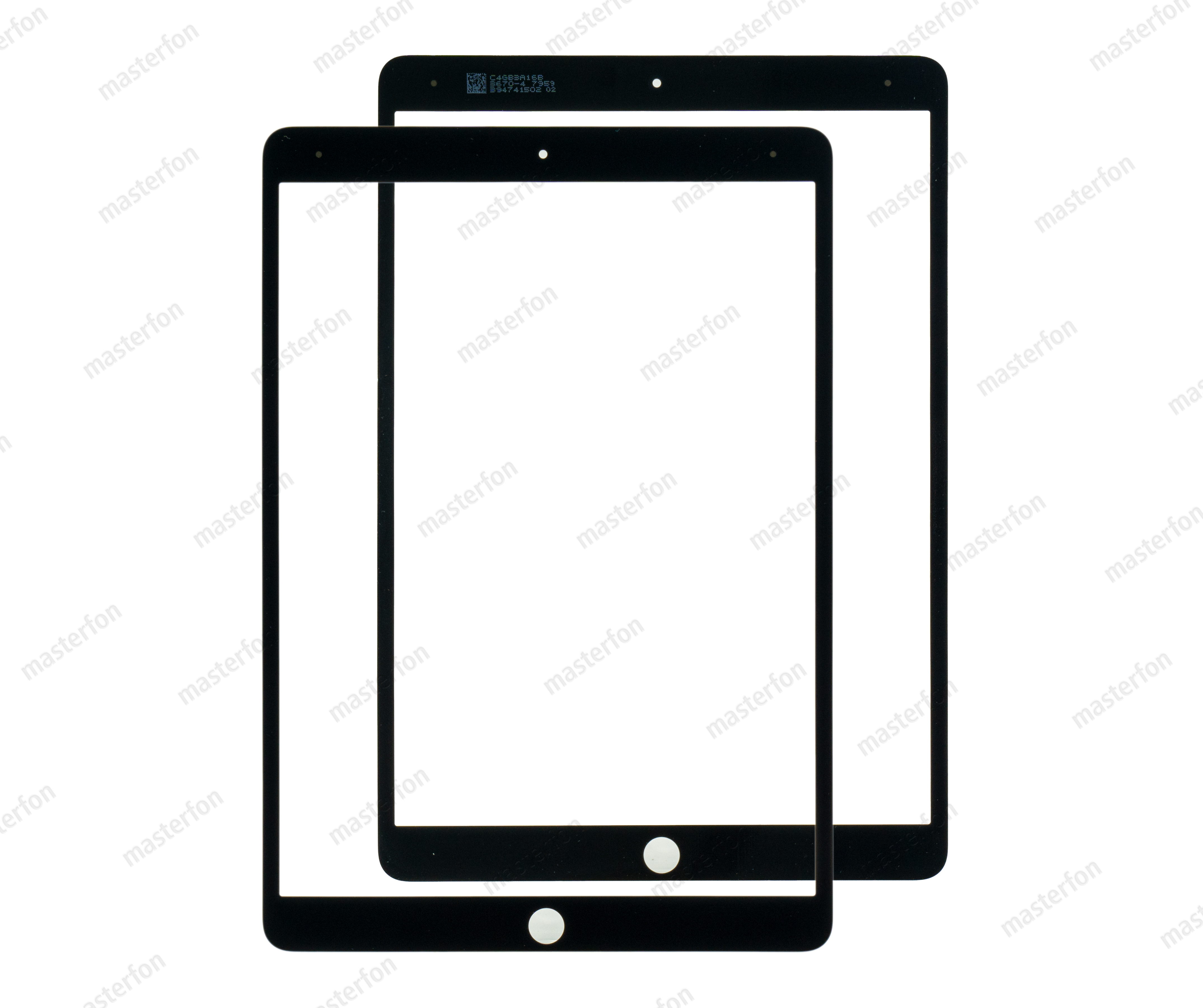 Стекло для переклейки дисплея iPad Pro 10.5 / original / черный