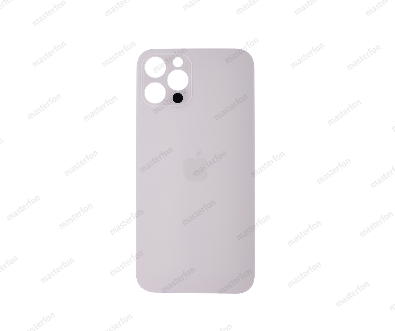 Заднее стекло iPhone 12 Pro (с увеличенными отверстиями) белое