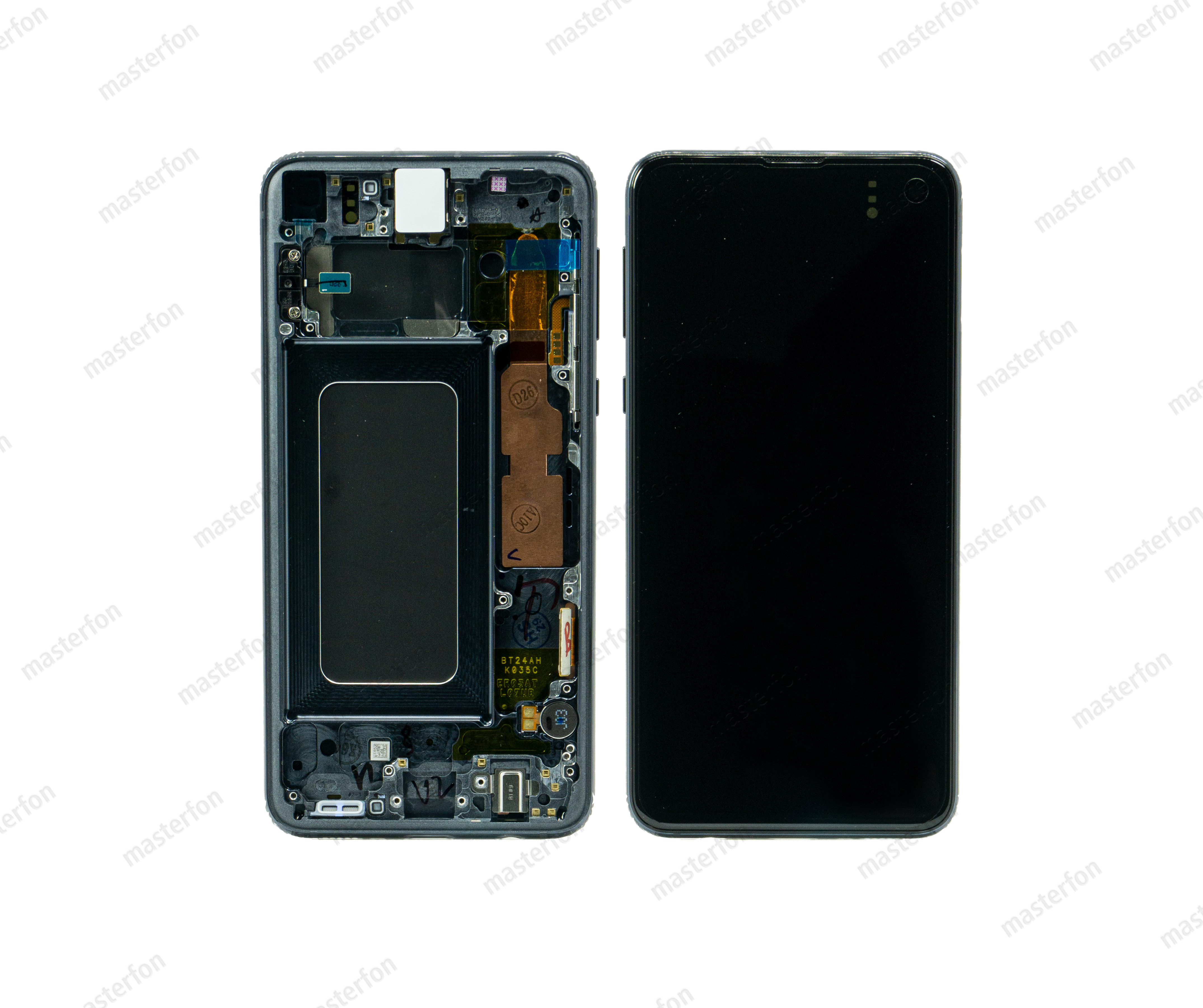 Дисплей Samsung S10E SM-G970 в рамке / 100% original / черный