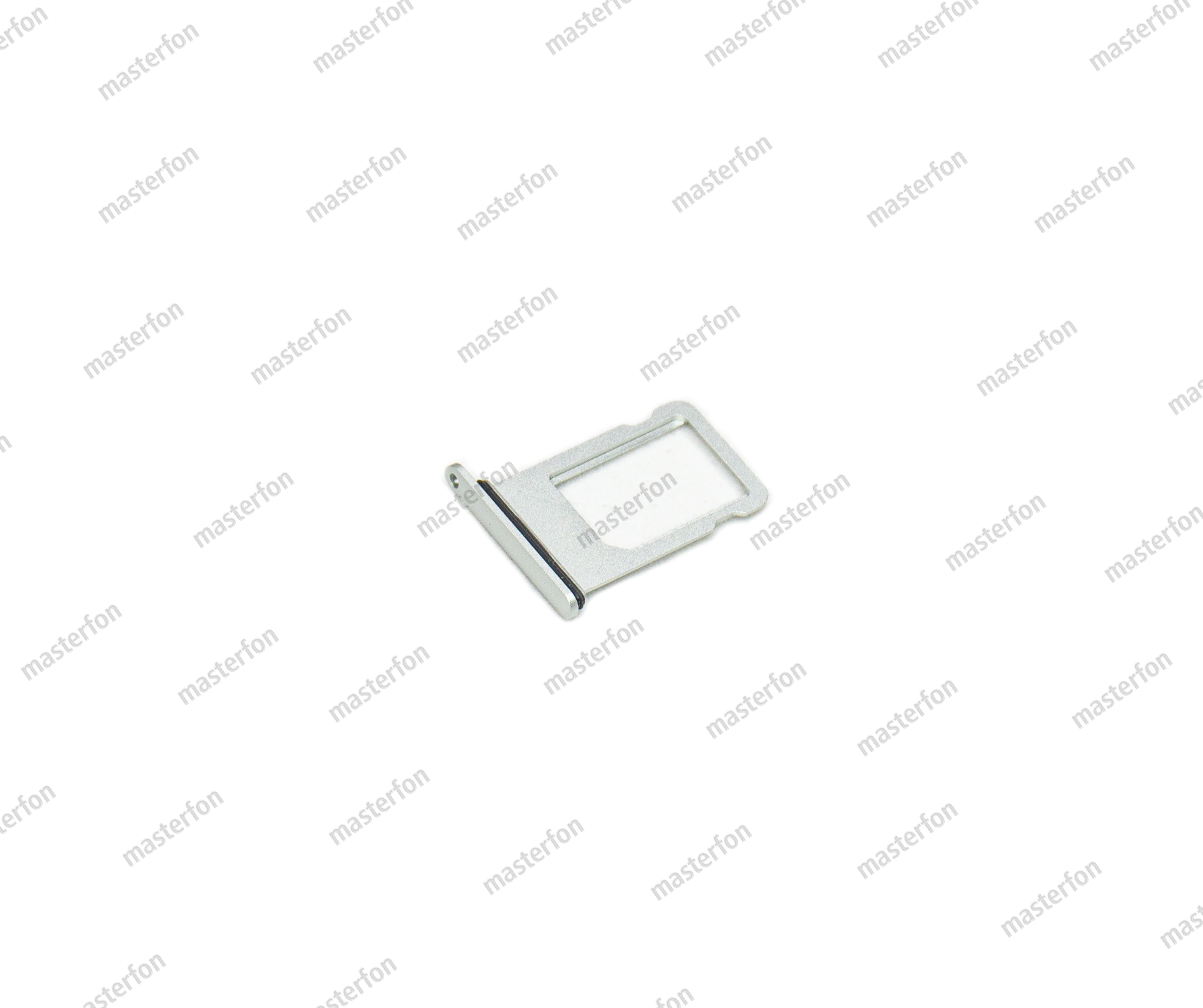 Держатель SIM карты iPhone 8 серебро